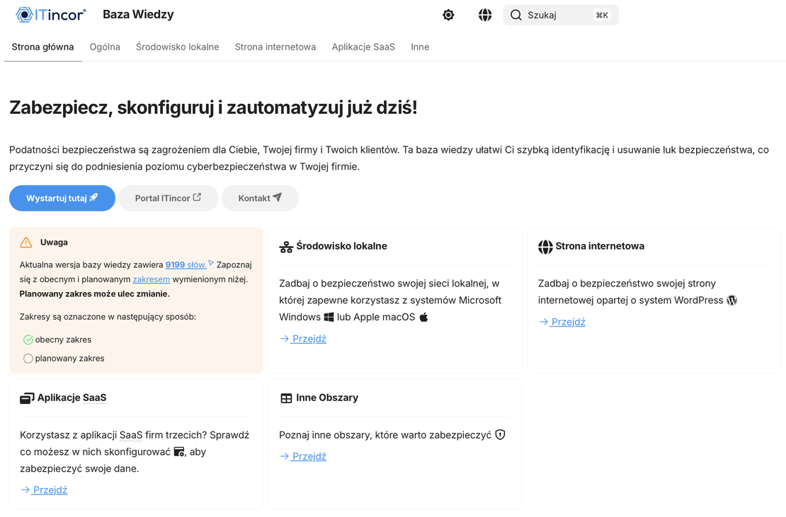 Baza Wiedzy Zarządzania Podatnościami
